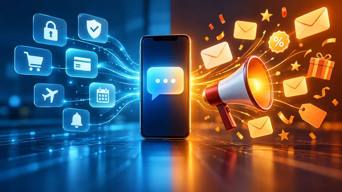 Transactional SMS vs Marketing SMS: Why the Difference Matters