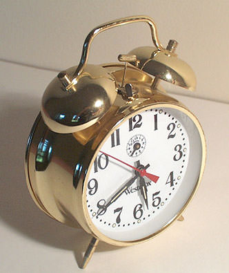 a clock showing 5:40